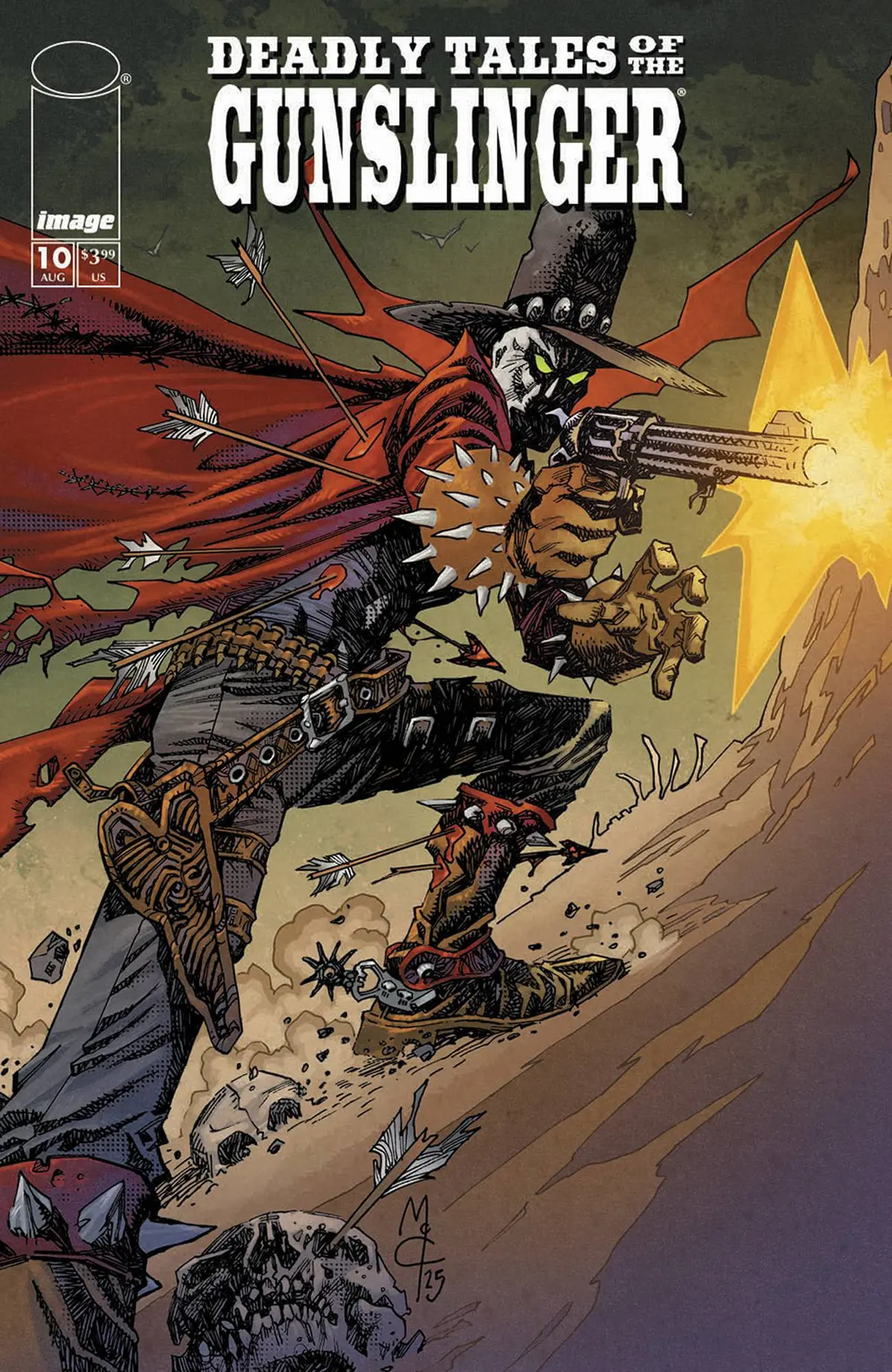 Deadly Tales Of The Gunslinger Spawn #10 Cvr B Mccrea Var 1