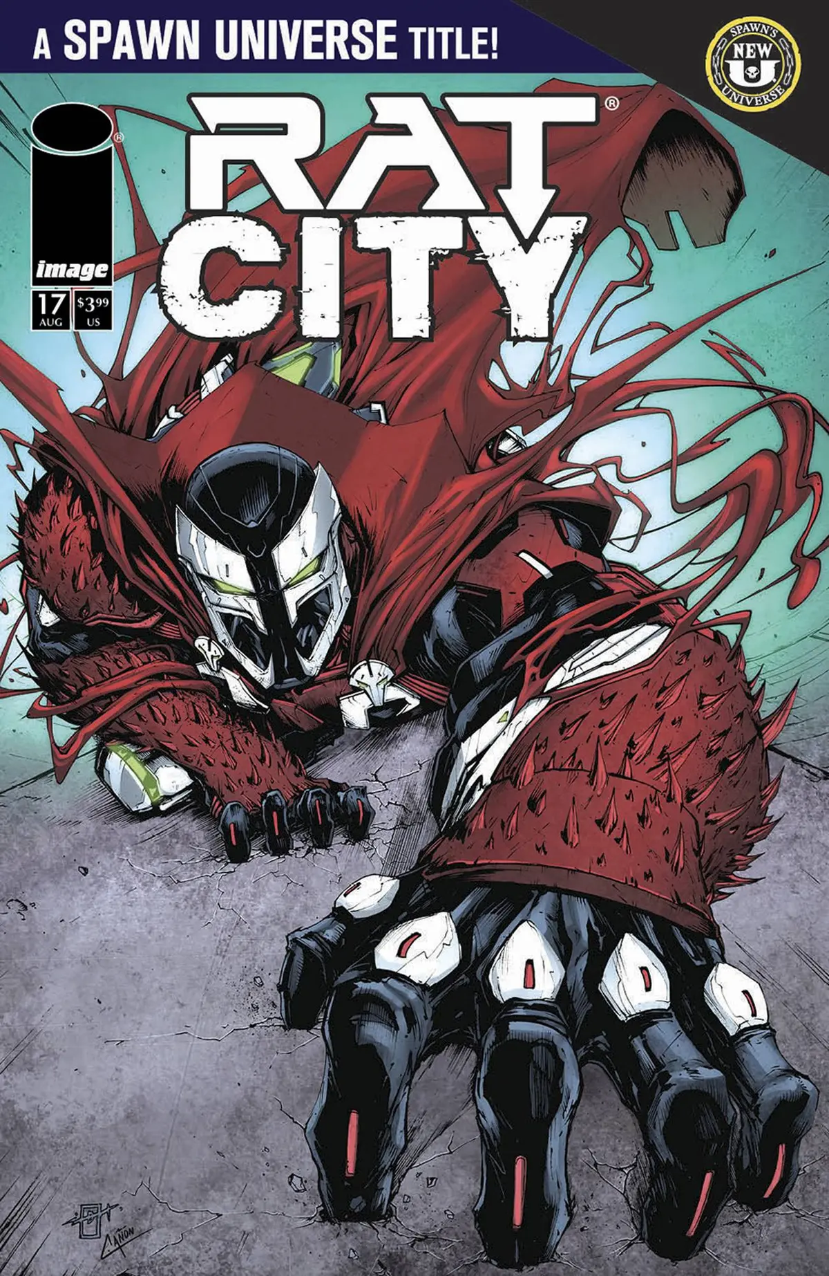 Spawn Rat City #17 Cvr B Jonathan Uribe Var 1