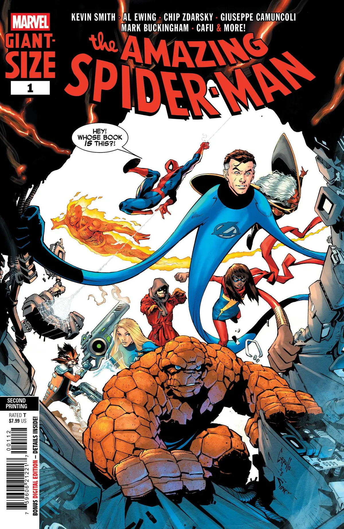 Giant Size Amazing Spider-Man #1 2Nd Ptg Cvr A Capullo 1