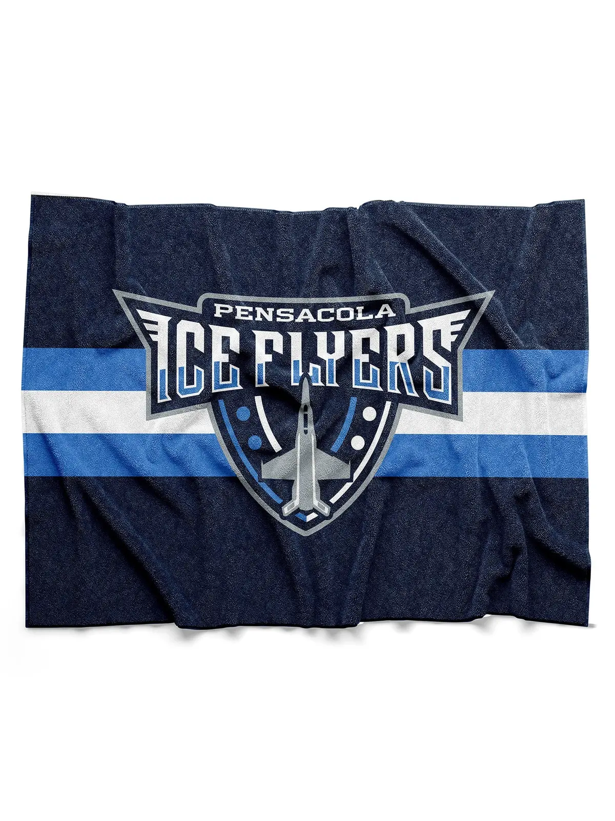 Pensacola Ice Flyers Sherpa Blanket 1
