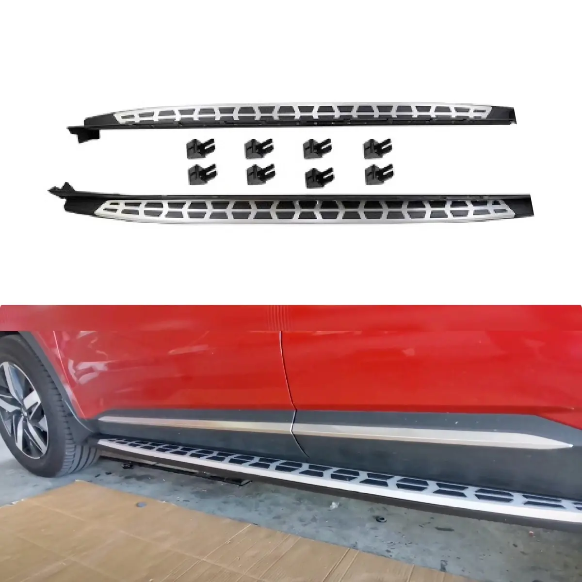 Fits 2021-2024 Kia Sorento Mq4 Running Boards Side Step Pedal Nerf Bar 1