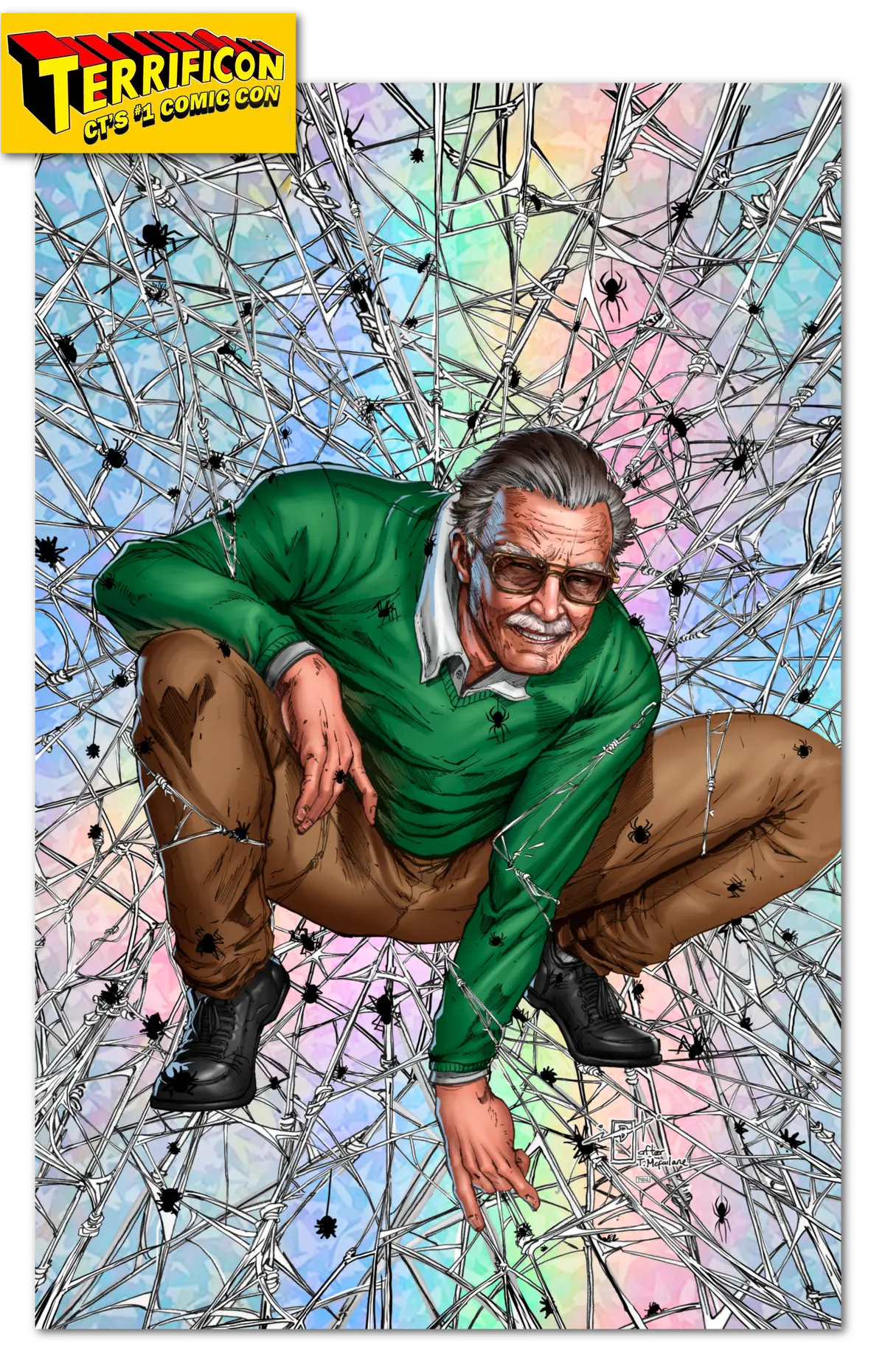 Terrificon 2025 'Refractor Stan" Comic Book Exclusive Jonathan Uribe /100 1