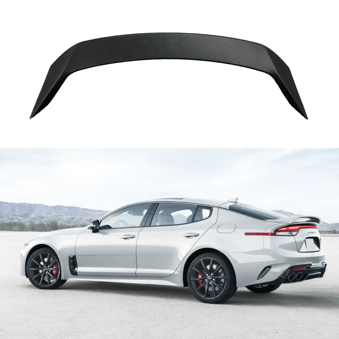 Fits Stinger 2018-2024 Primer Black Scorpion Gt Style Rear Trunk Spoiler Wing 1
