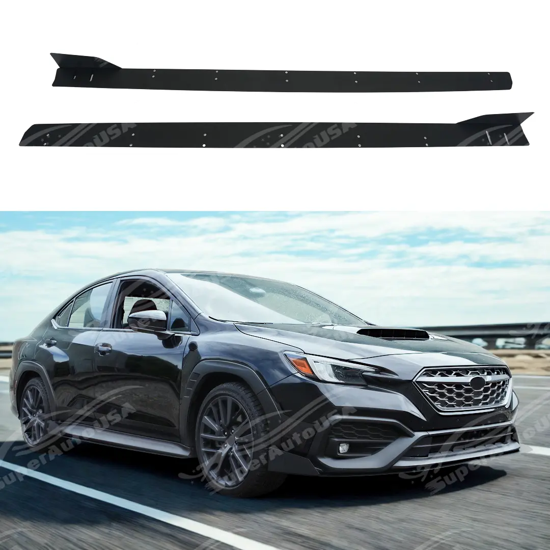 2022-2026 Subaru Wrx Vb Adjustable Winglet Aluminum Side Skirt Splitter 1