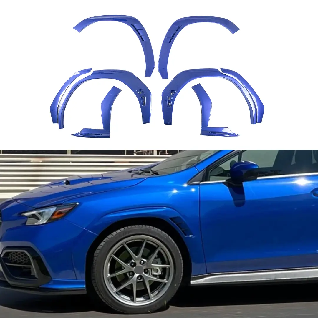 2022-2026 Subaru Wrx Vb Paint Matched Fender Flares - (K7x) World Rally Blue Peal 1