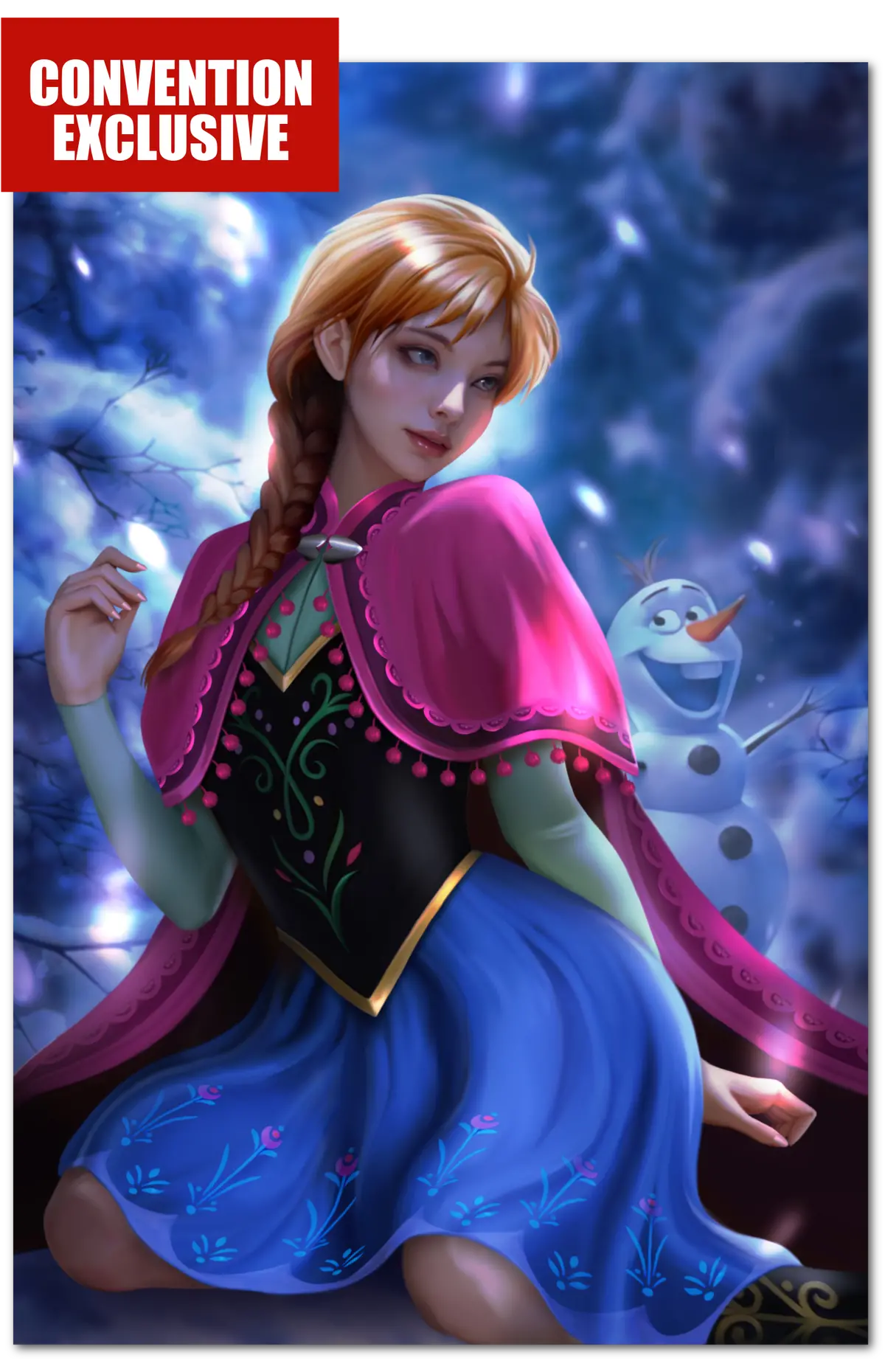 'Queen Of Arendelle" Cvr A Nice Convention Exclusive Artbook Shyguyz /50 1