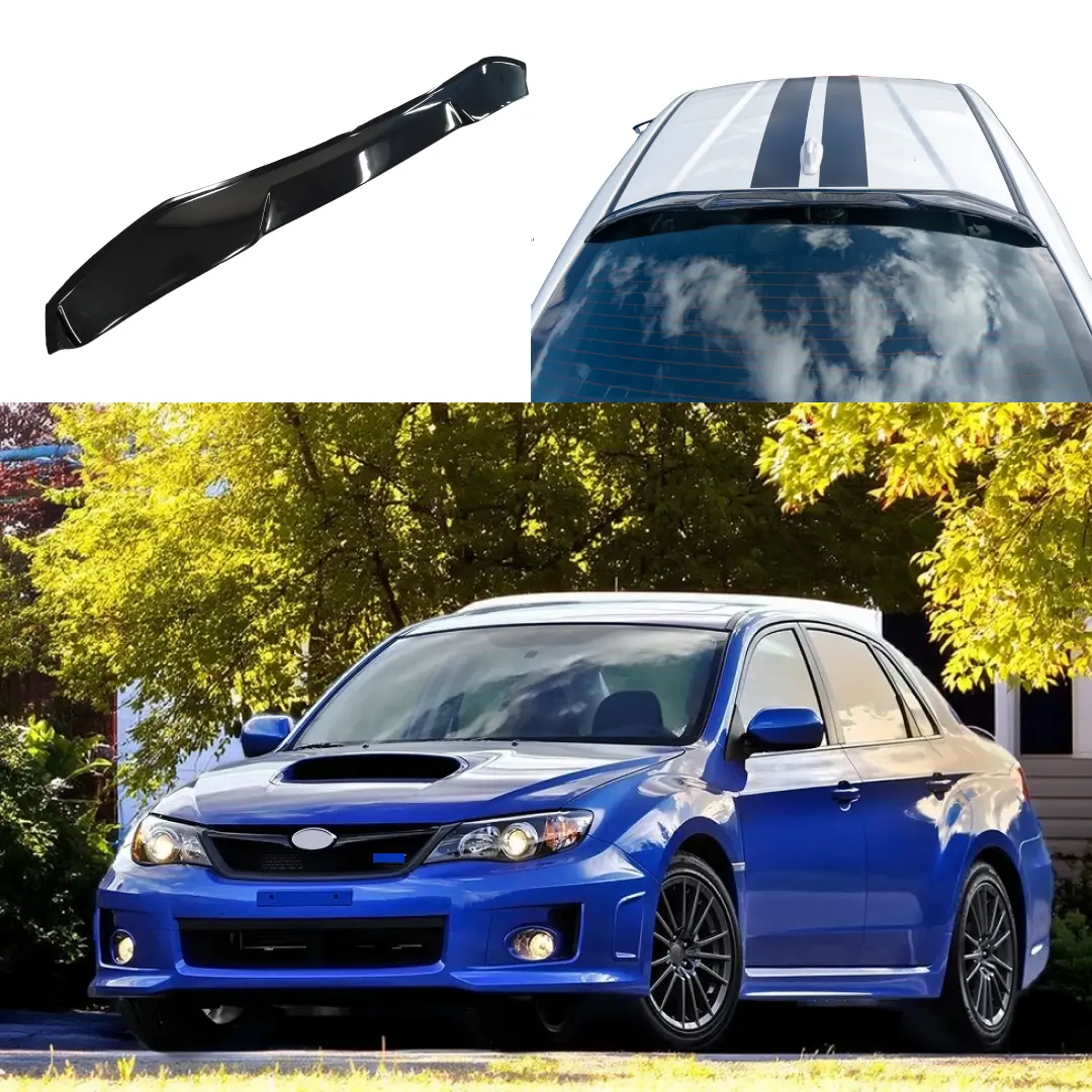 2008-2014 Subaru Impreza Wrx Sti Sedan Gv - Rear Window Spoiler Visor Extension 1