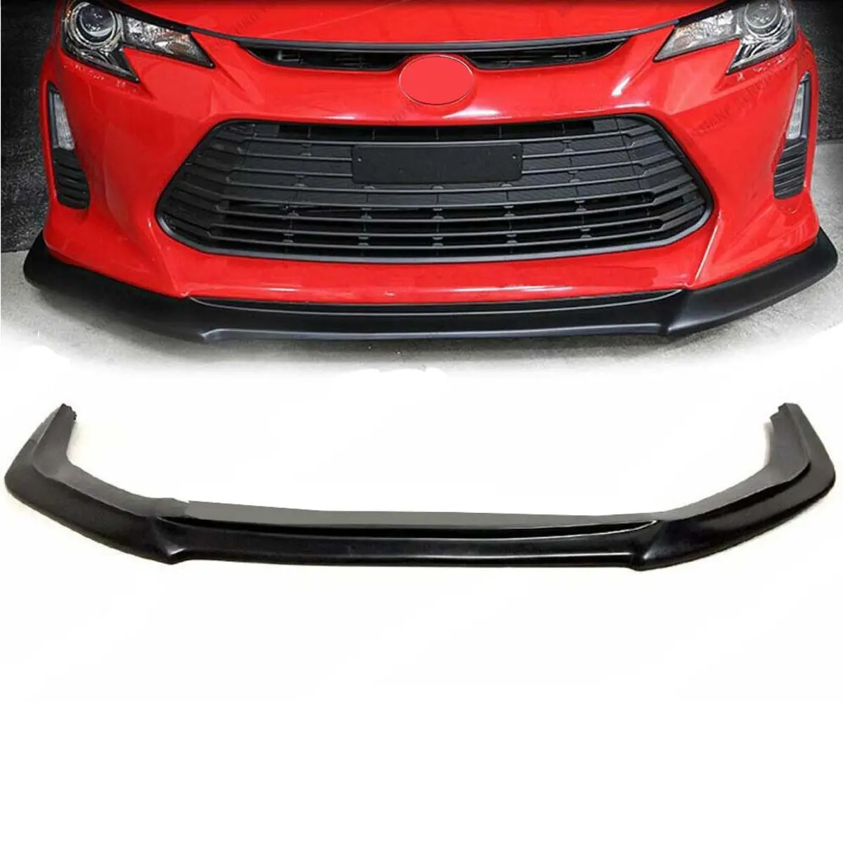 Fit 2014-2016 Scion Tc All Model Black Gt Style Front Bumper Lip Spoiler 1