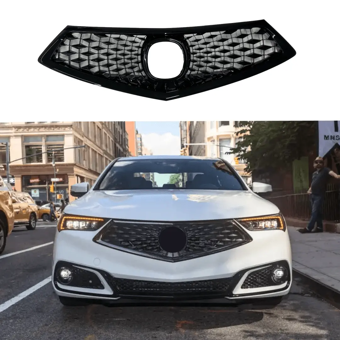 2018-2020 Acura Tlx - Front Grille Assembly - Gloss Black 1