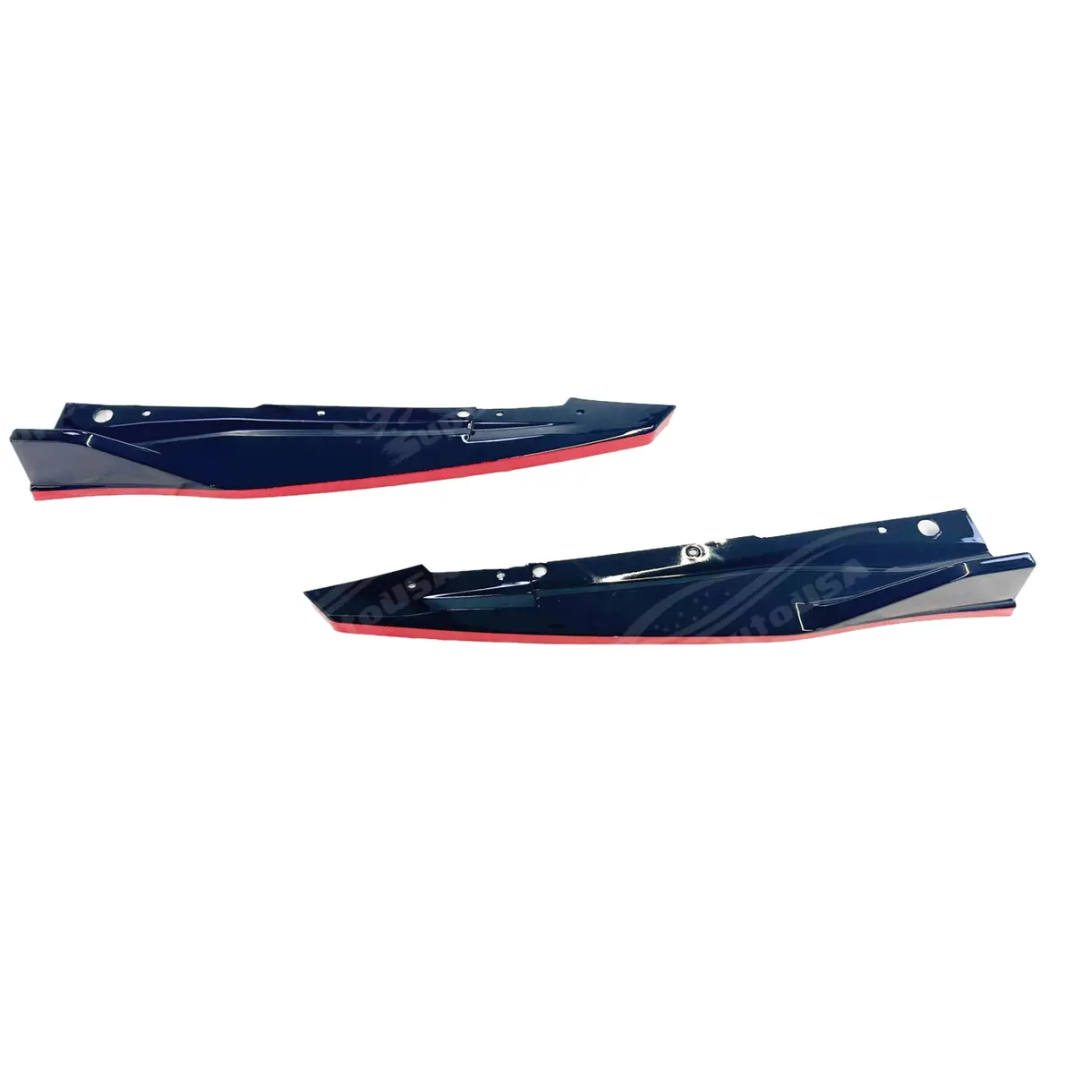 Fits 2018-2024 Toyota Camry Trd Style Rear Splitters Corners (4 Color Choices) 4