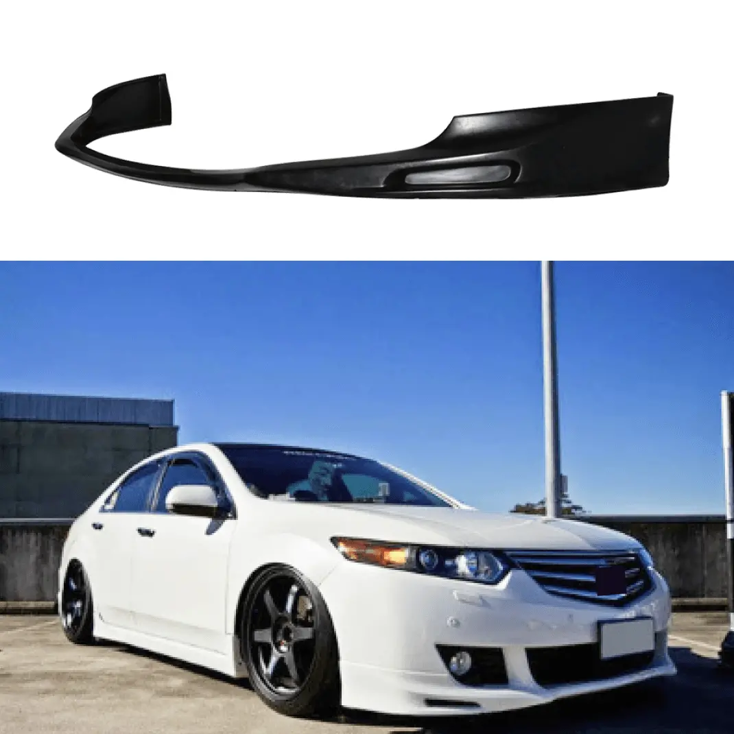 Fits Acura Tsx 2009-2010 Type-S Style Pu Front Lip Side Skirts Rear Bumper Body Kits 1