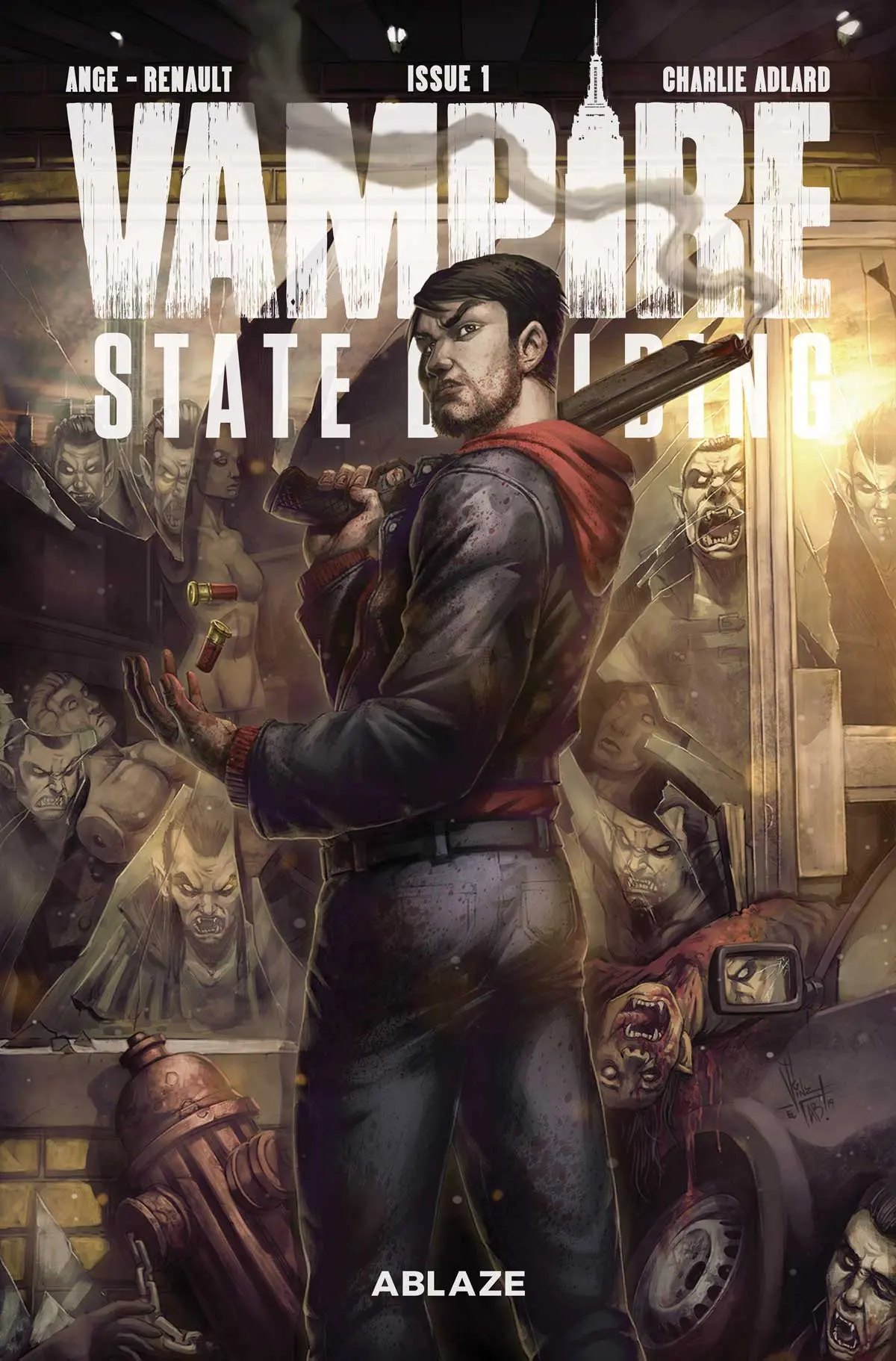 Vampire State Building #1 Vinz El Tab Collector Cave Variant 1