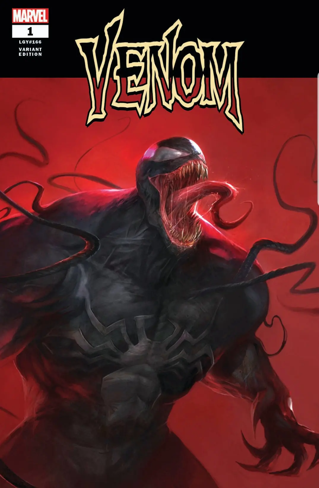 Venom #1 Collector Cave Mattina Variant 1