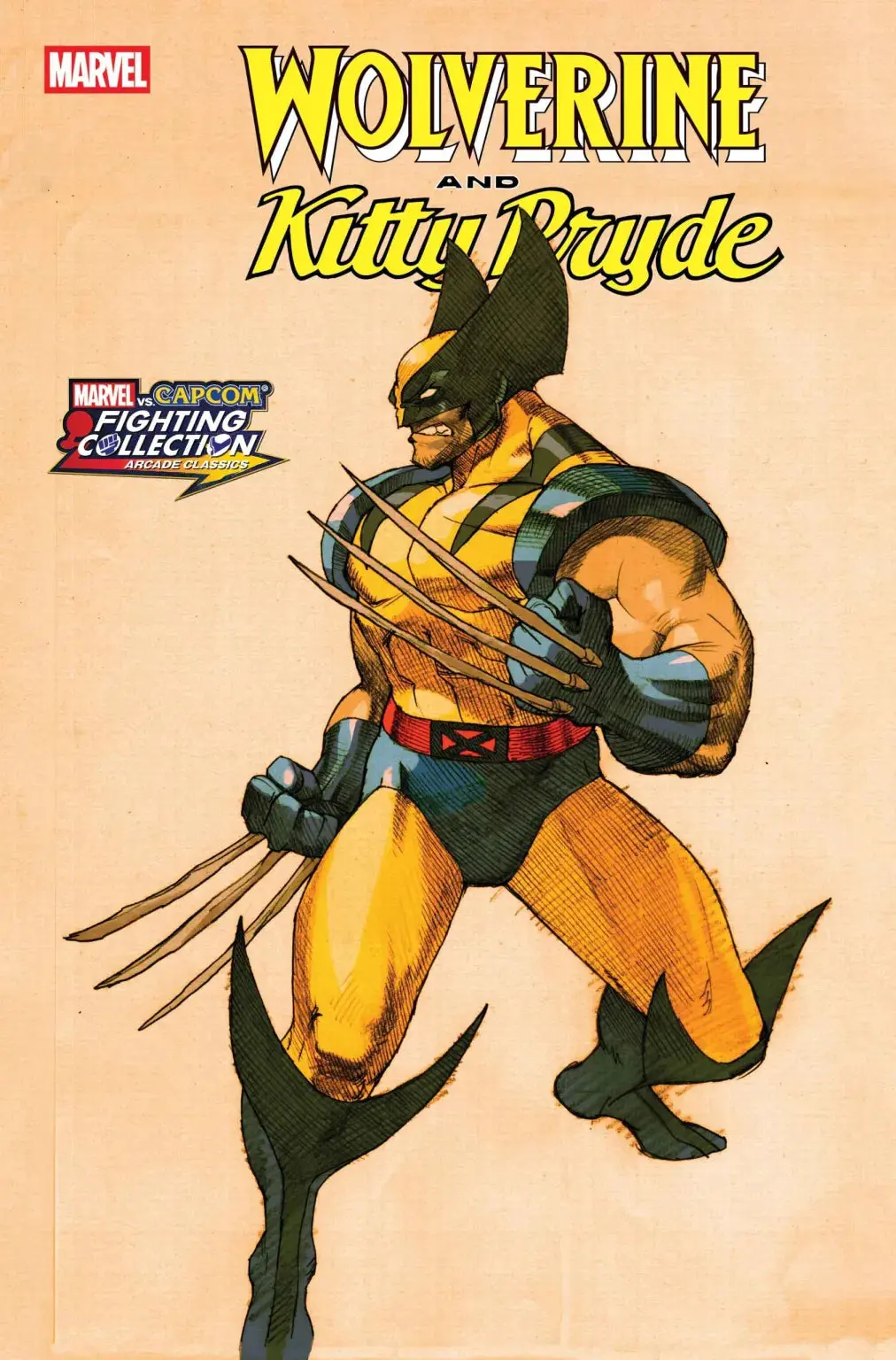 Wolverine And Kitty Pryde #1 (Of 5) Marvel Vs Capcom Var 1