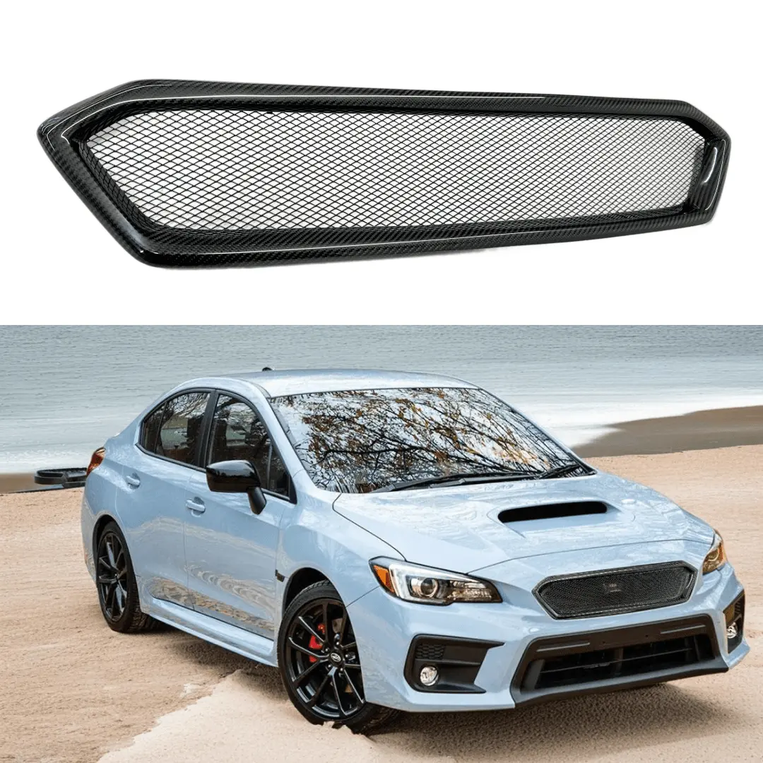 2018-2021 Subaru Wrx Sti Va - Carbon Fiber Mesh Grille 1
