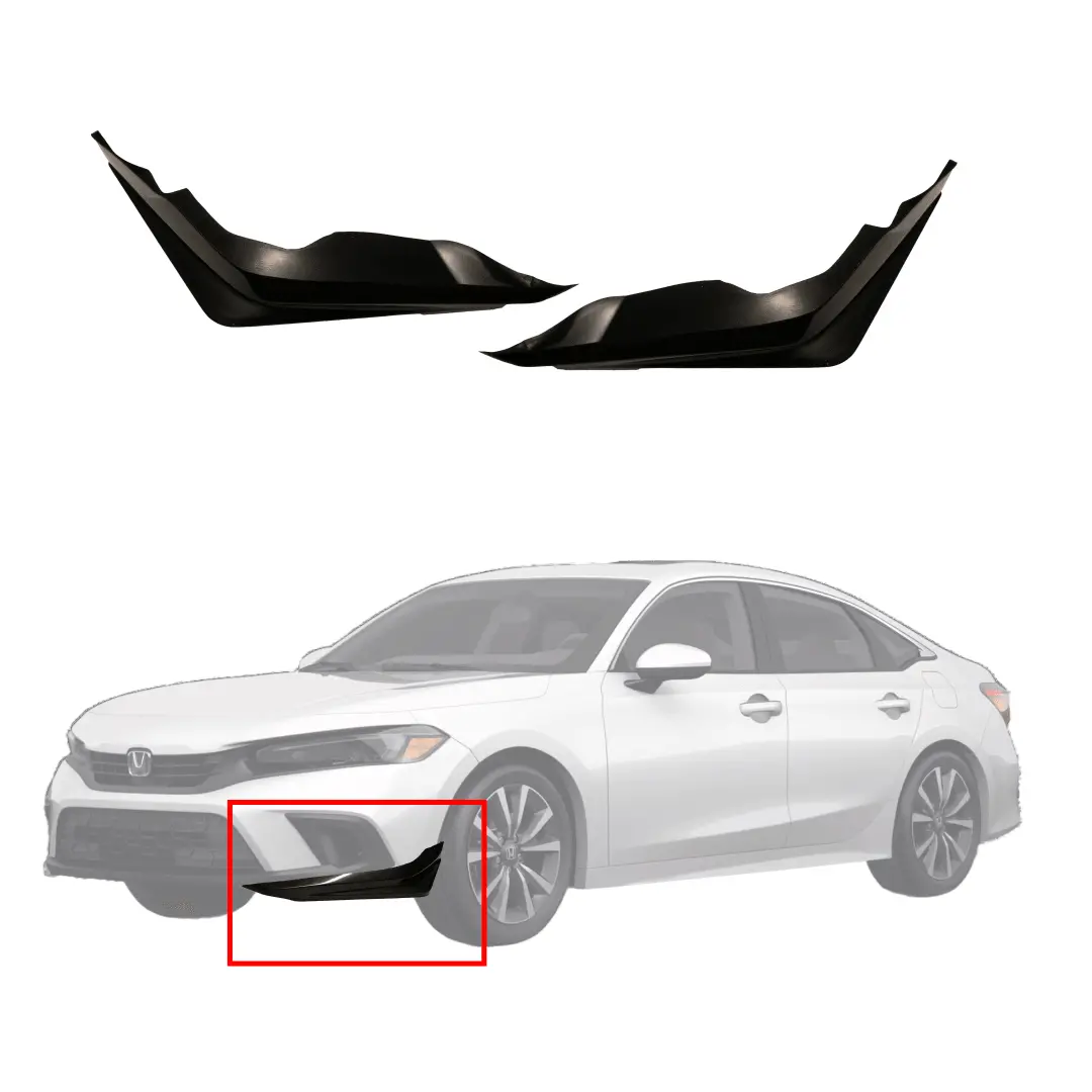 Front Corner Splitter | Fits Honda Civic (2022-24) 1