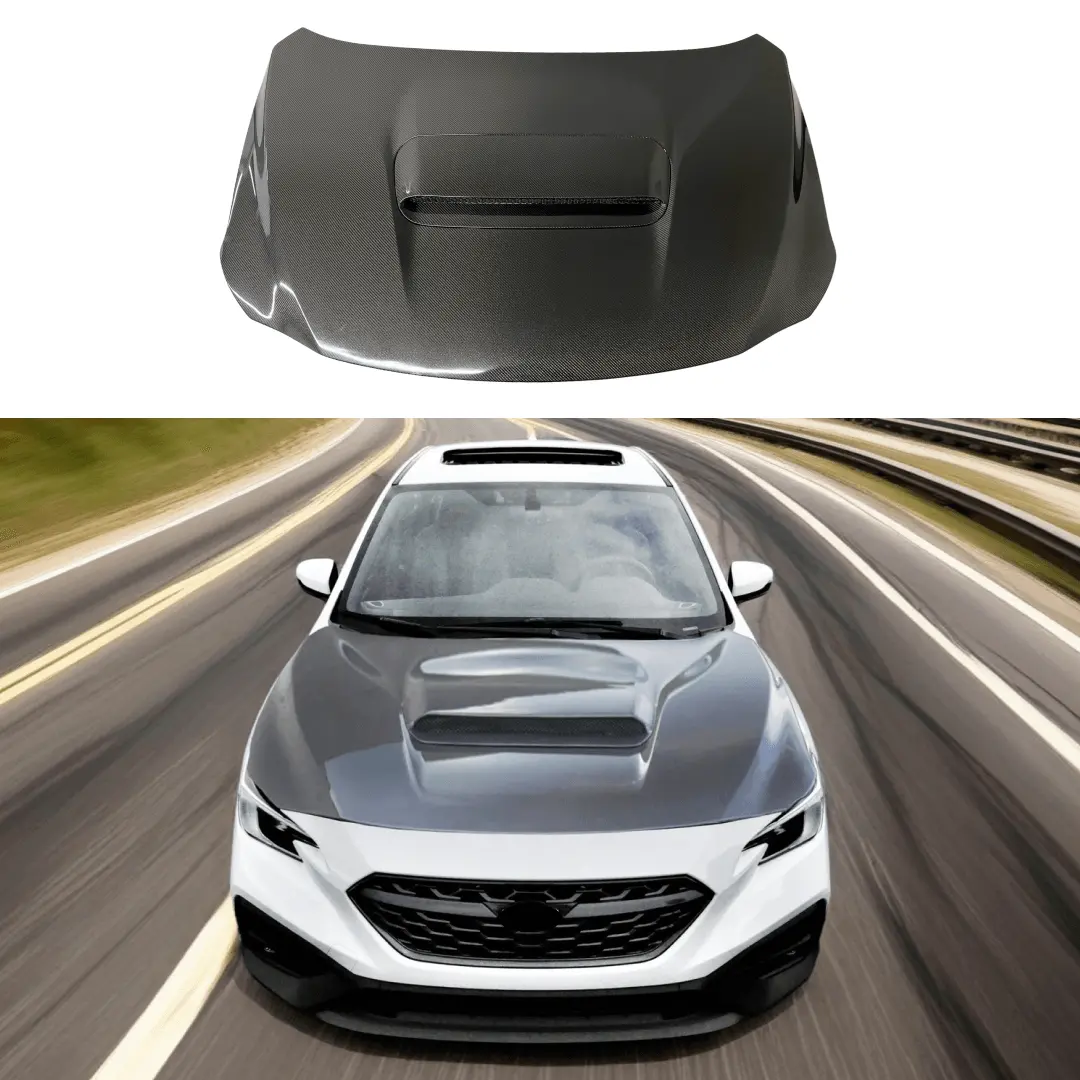 2022-2026 Subaru Wrx Vb - Carbon Fiber Hood - Double Sided For Car Shows 1