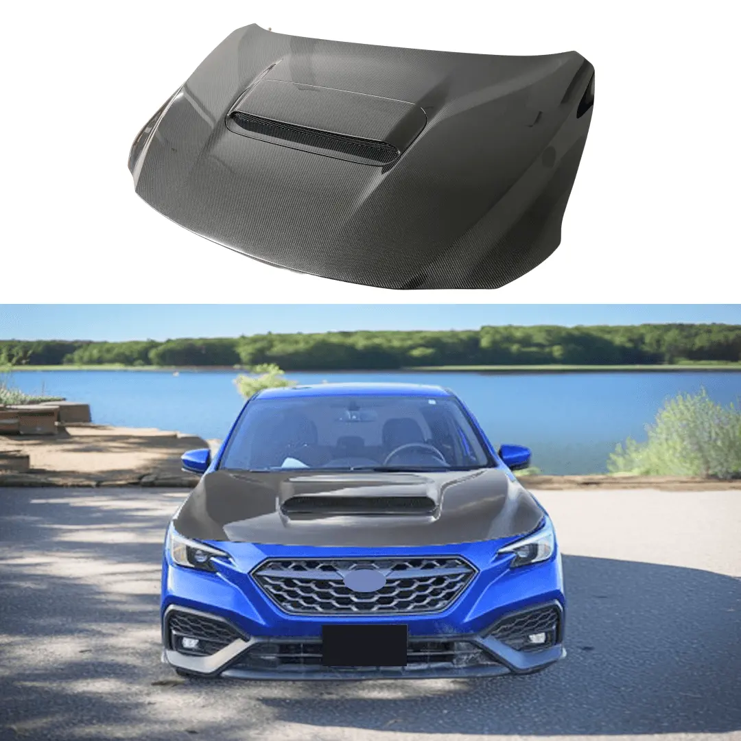 2022-2026 Subaru Wrx Vb - Carbon Fiber Scoop Hood 1