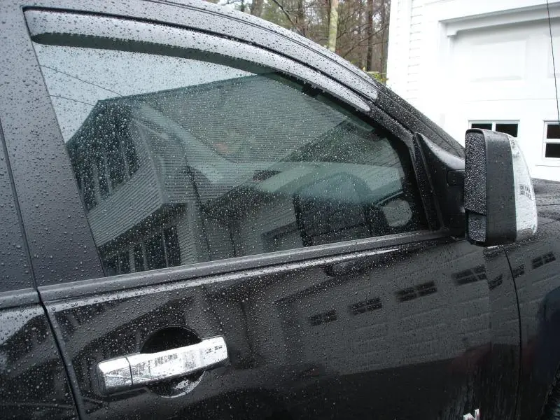 Fit 2015-2021 Chevrolet Colorado In-Channel Vent Window Visors Rain Sun Wind Guards Shade Deflectors 1