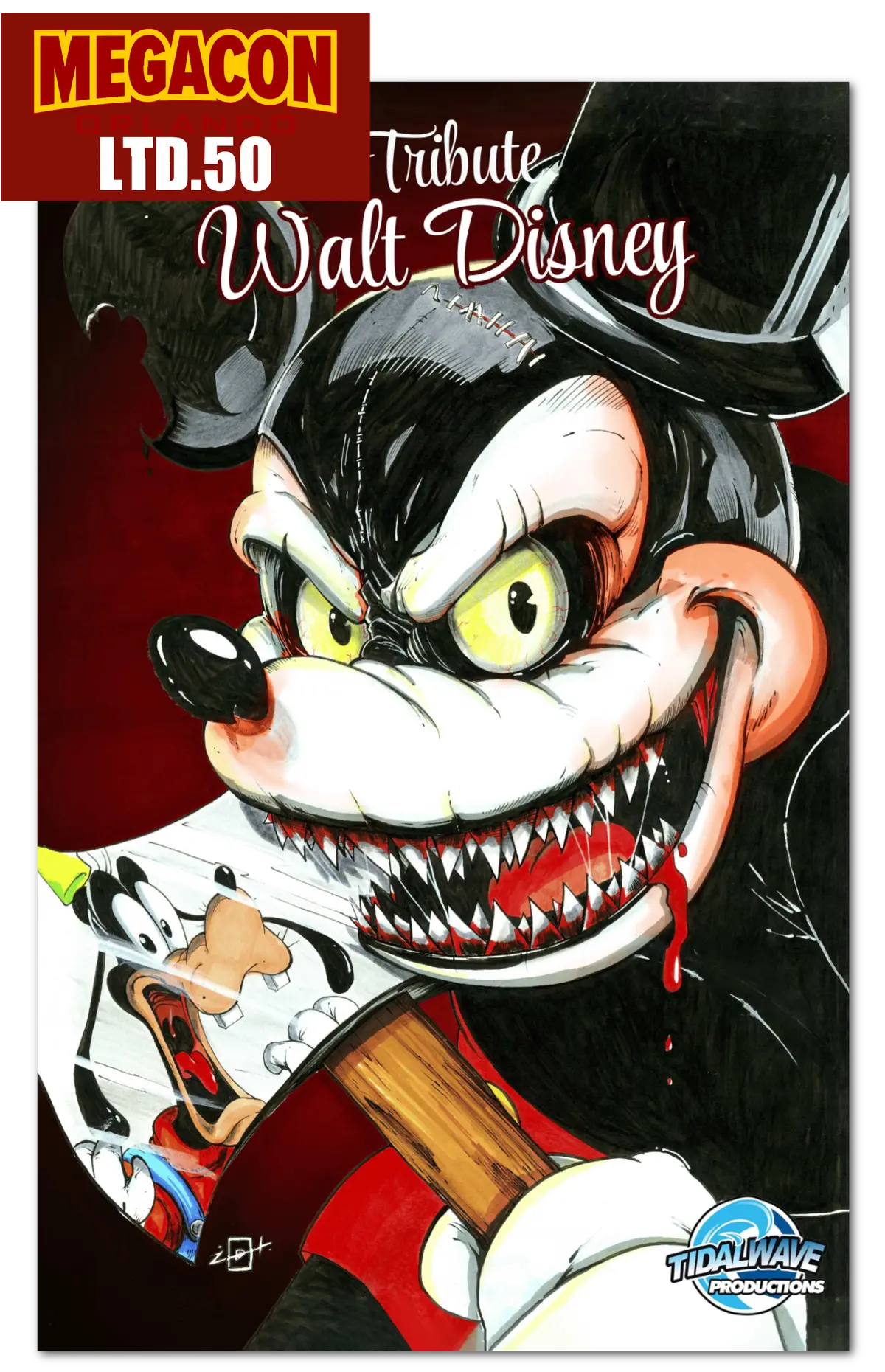 Megacon Exclusive Tribute Walt Disney Terrifying Mickey Trade Dress Jonathan Uribe 2025 1