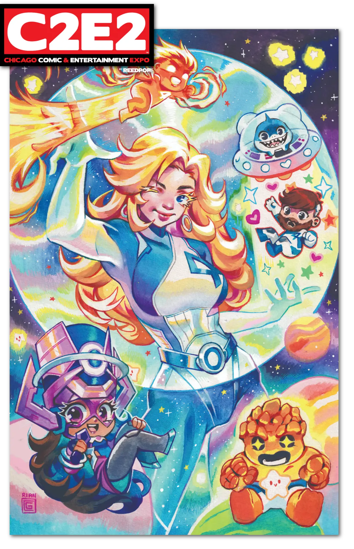 C2e2 Exclusive Marvel Rivals #1 Virgin Rian Gonzales 1