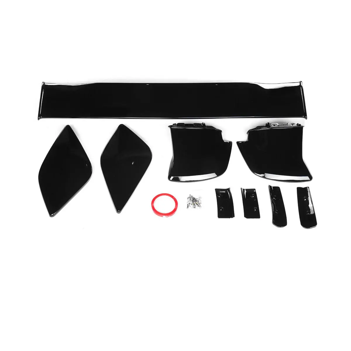 2022-2026 Subaru Wrx Vb - Jdm Oe Style Spoiler Wing - Crystal Black Pearl (D4s) / Unpainted 2
