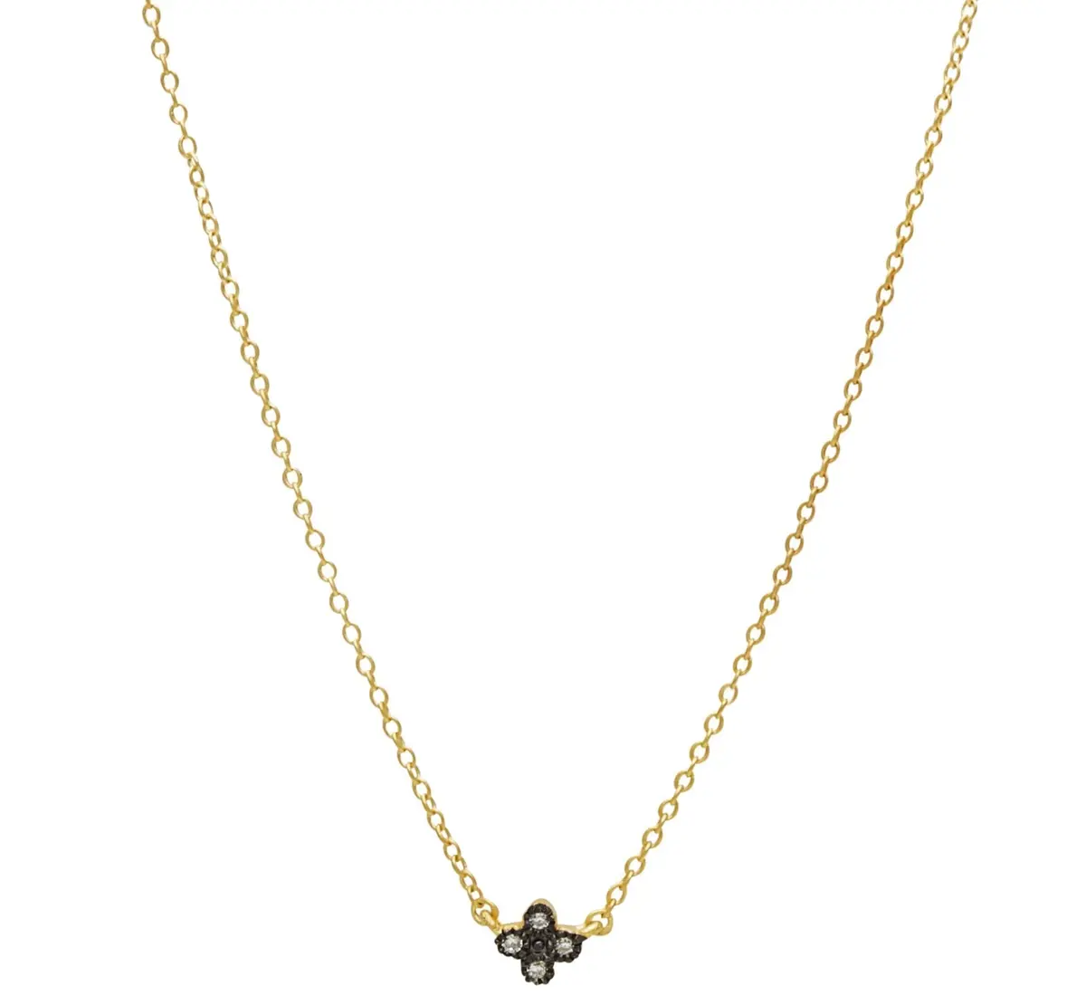 Frieda Rothman Mini Clover Necklace 1