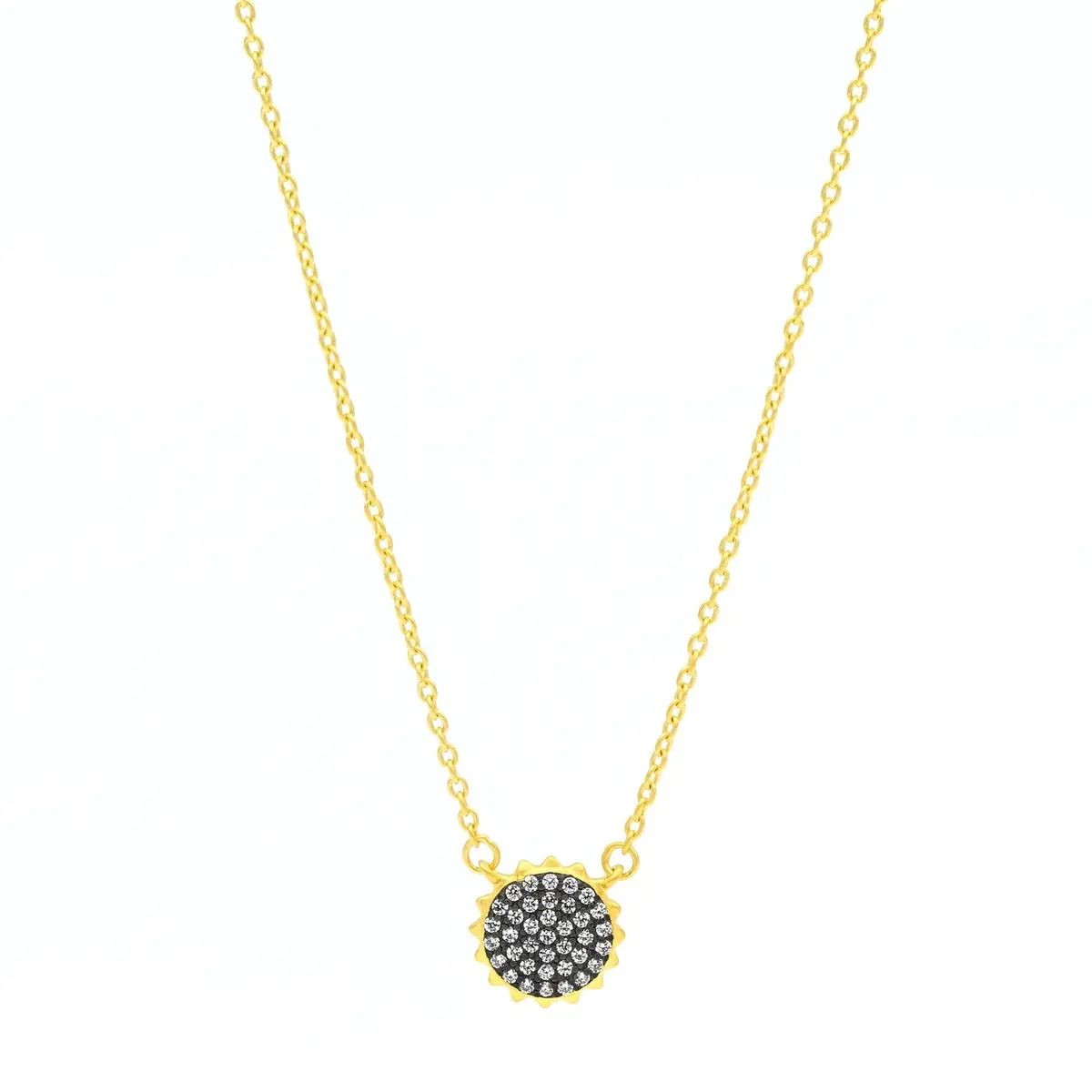 Frieda Rothman Radiance Pavé Pendant Necklace 1