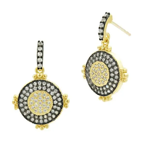 Frieda Rothman Perfect Pavè Dangle Earring 1