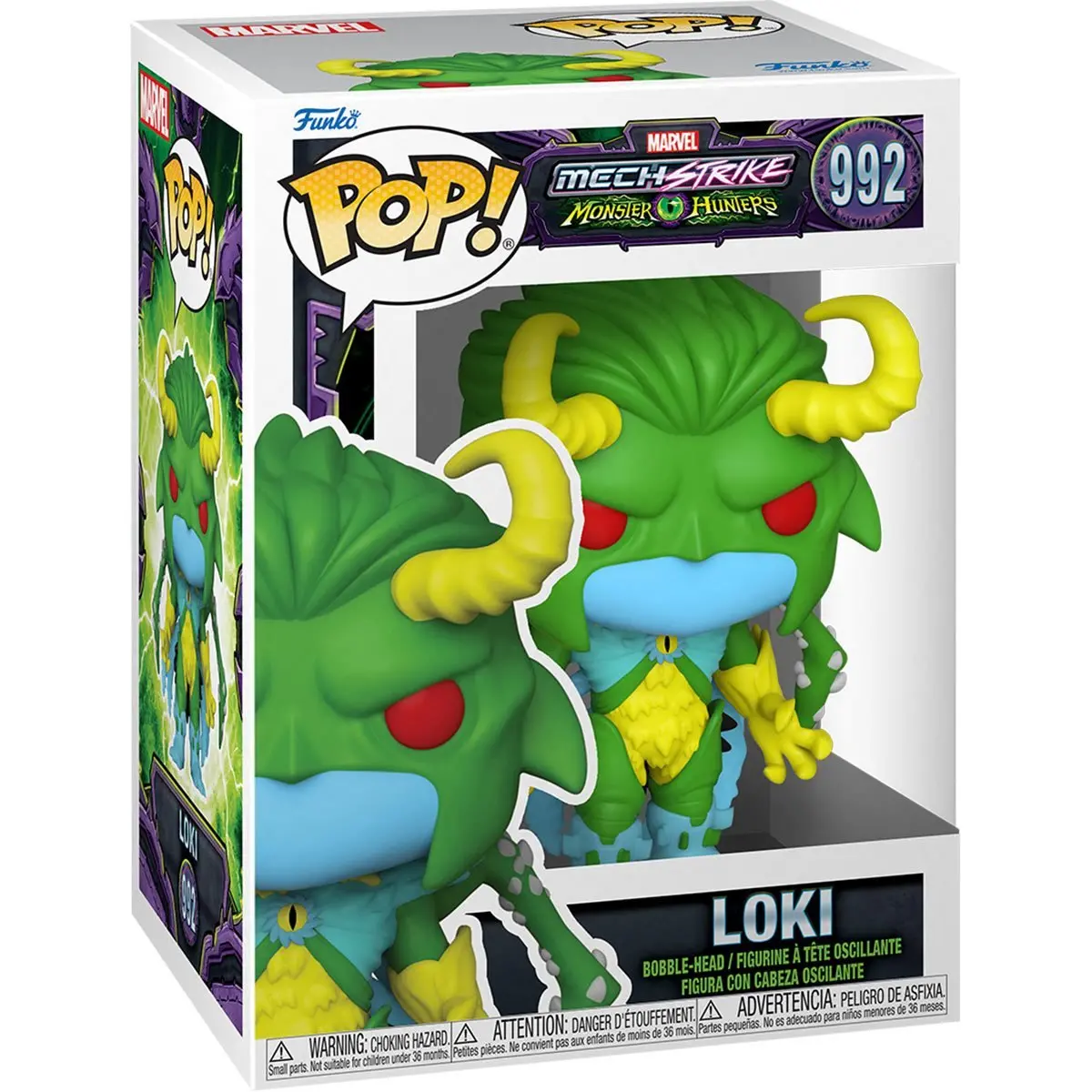 Funko Pop! Marvel Mechstrike: Monster Hunters - Loki 1