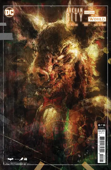 Arkham City The Order Of The World #6 (Of 6) Cvr B Kaare Andrews Card Stock Var 1