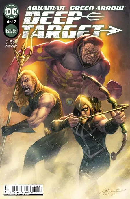 Aquaman Green Arrow Deep Target #6 (Of 7) Cvr A Santucci 1