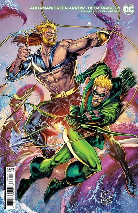 Aquaman Green Arrow Deep Target #6 (Of 7) Cvr B Ossio Var 1