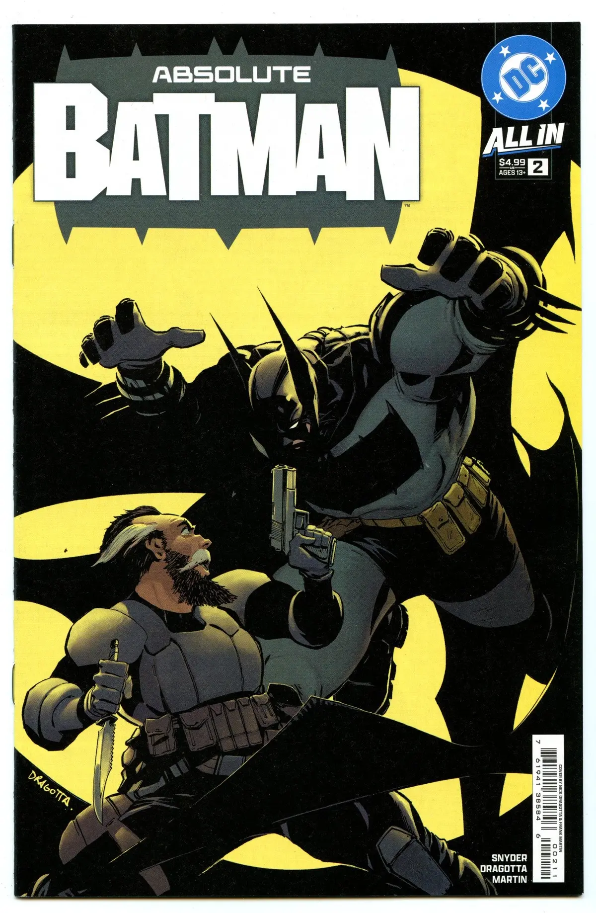 Absolute Batman 2 (Jan 2025) Nm- (9.2) 1