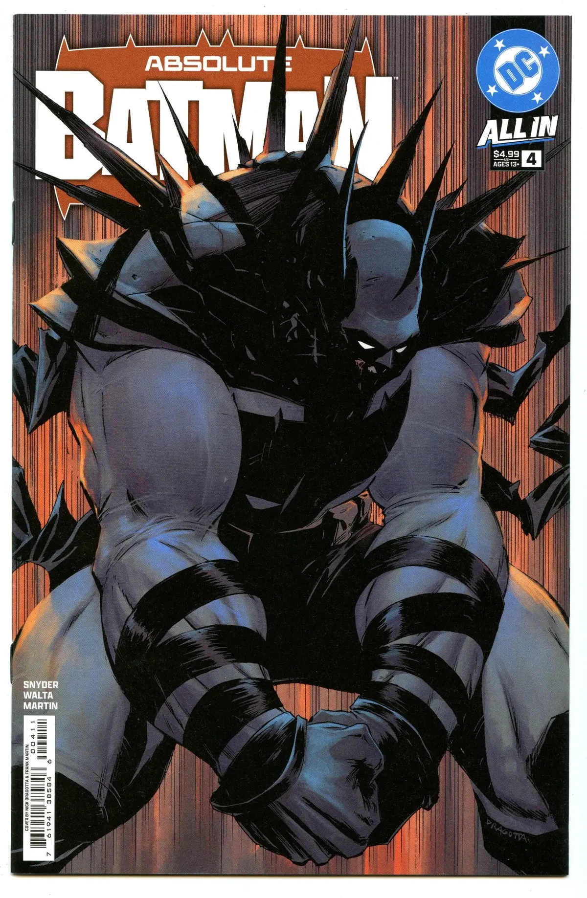Absolute Batman 4 (Mar 2025) Nm- (9.2) 1