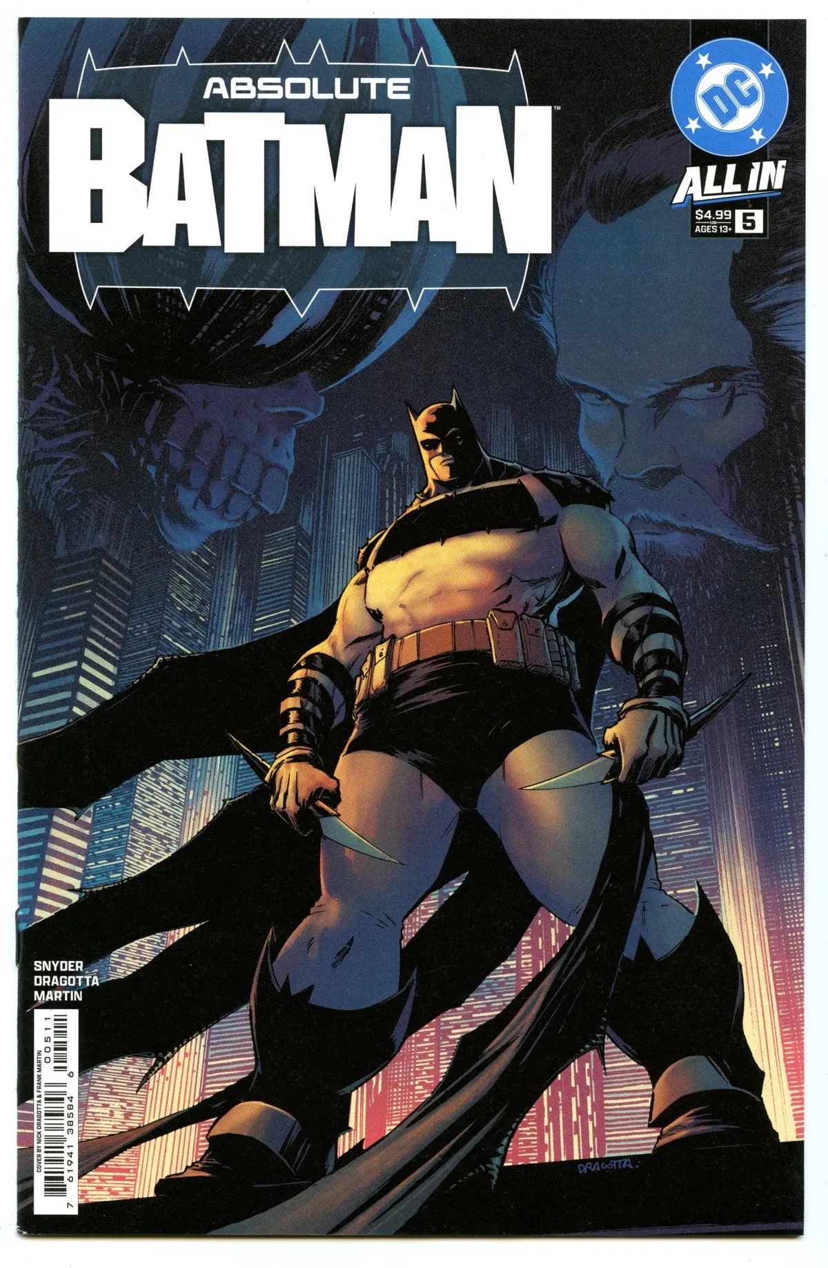 Absolute Batman 5 (Apr 2025) Nm- (9.2) 1