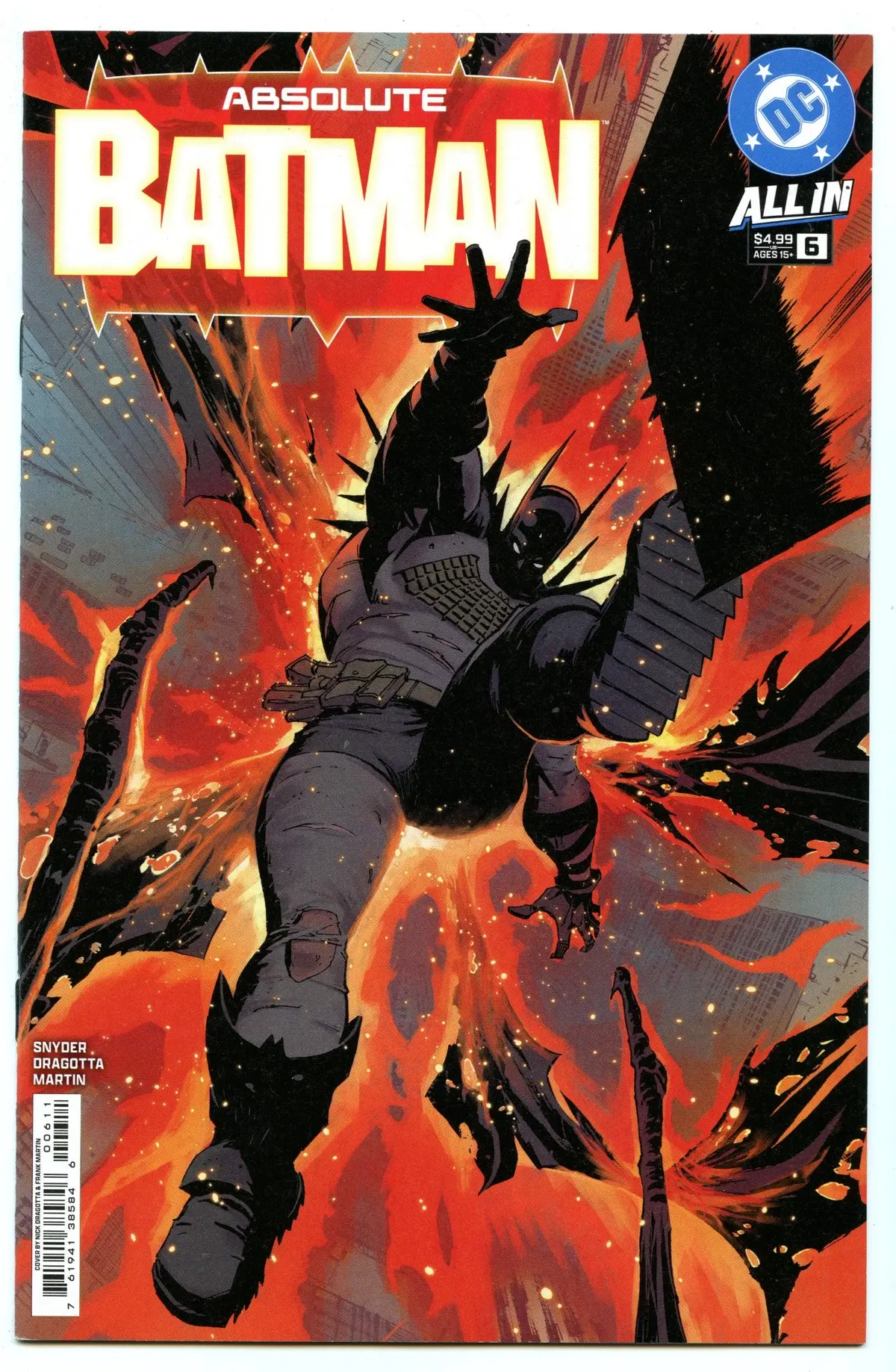 Absolute Batman 6 (May 2025) Nm- (9.2) 1