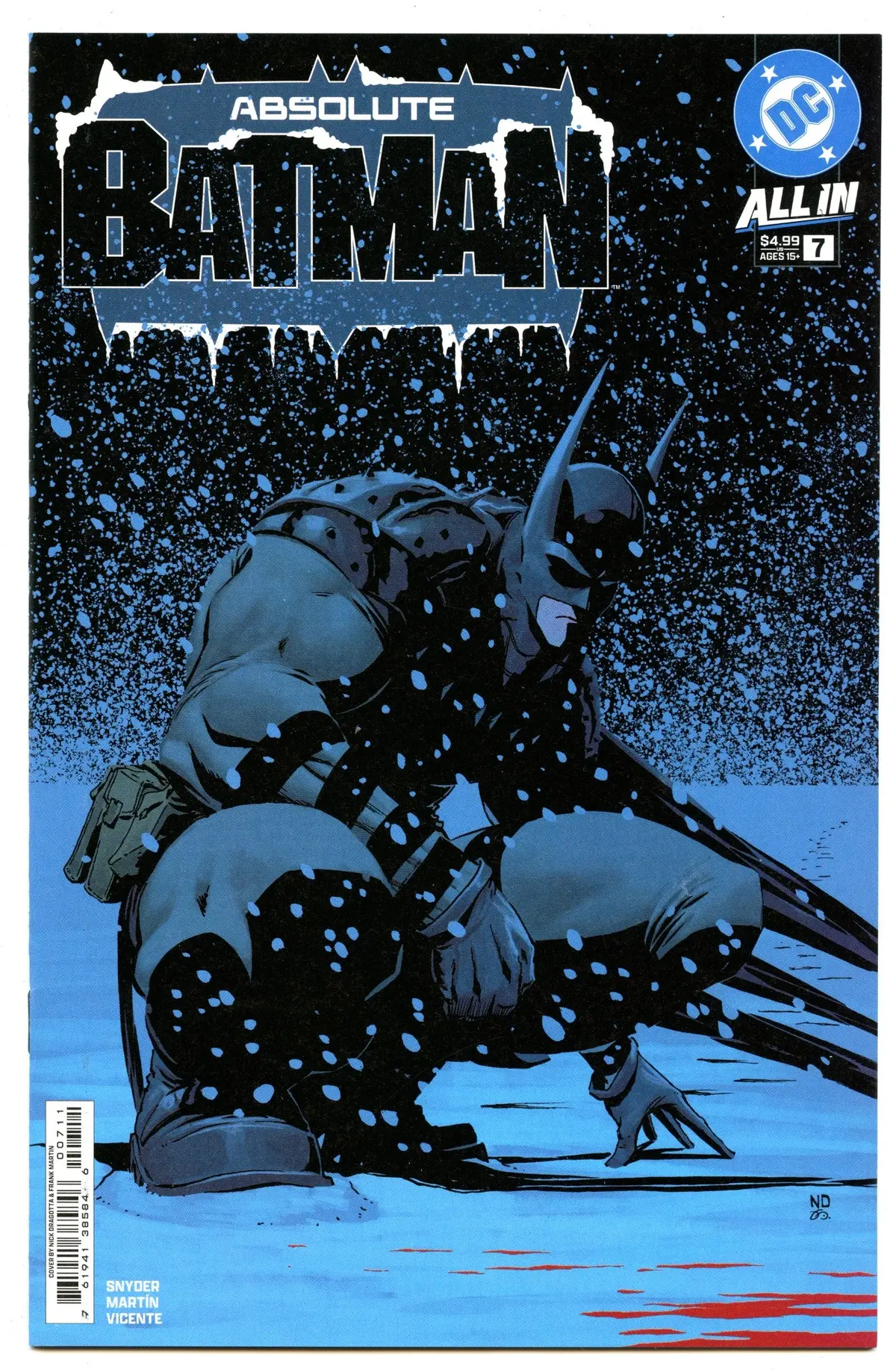 Absolute Batman 7 (Jun 2025) Nm- (9.2) 1