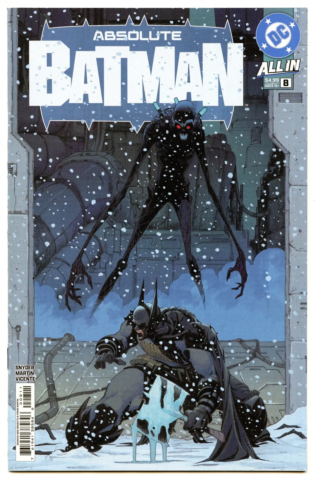 Absolute Batman 8 (Jul 2025) Nm- (9.2) 1
