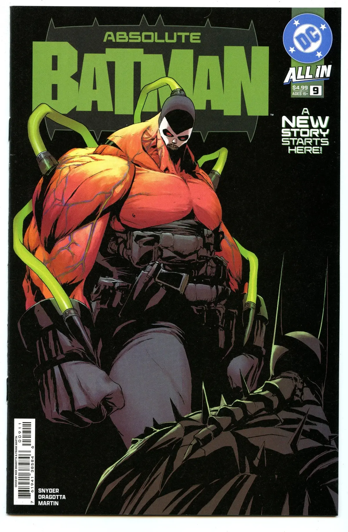 Absolute Batman 9 (Aug 2025) Nm- (9.2) 1