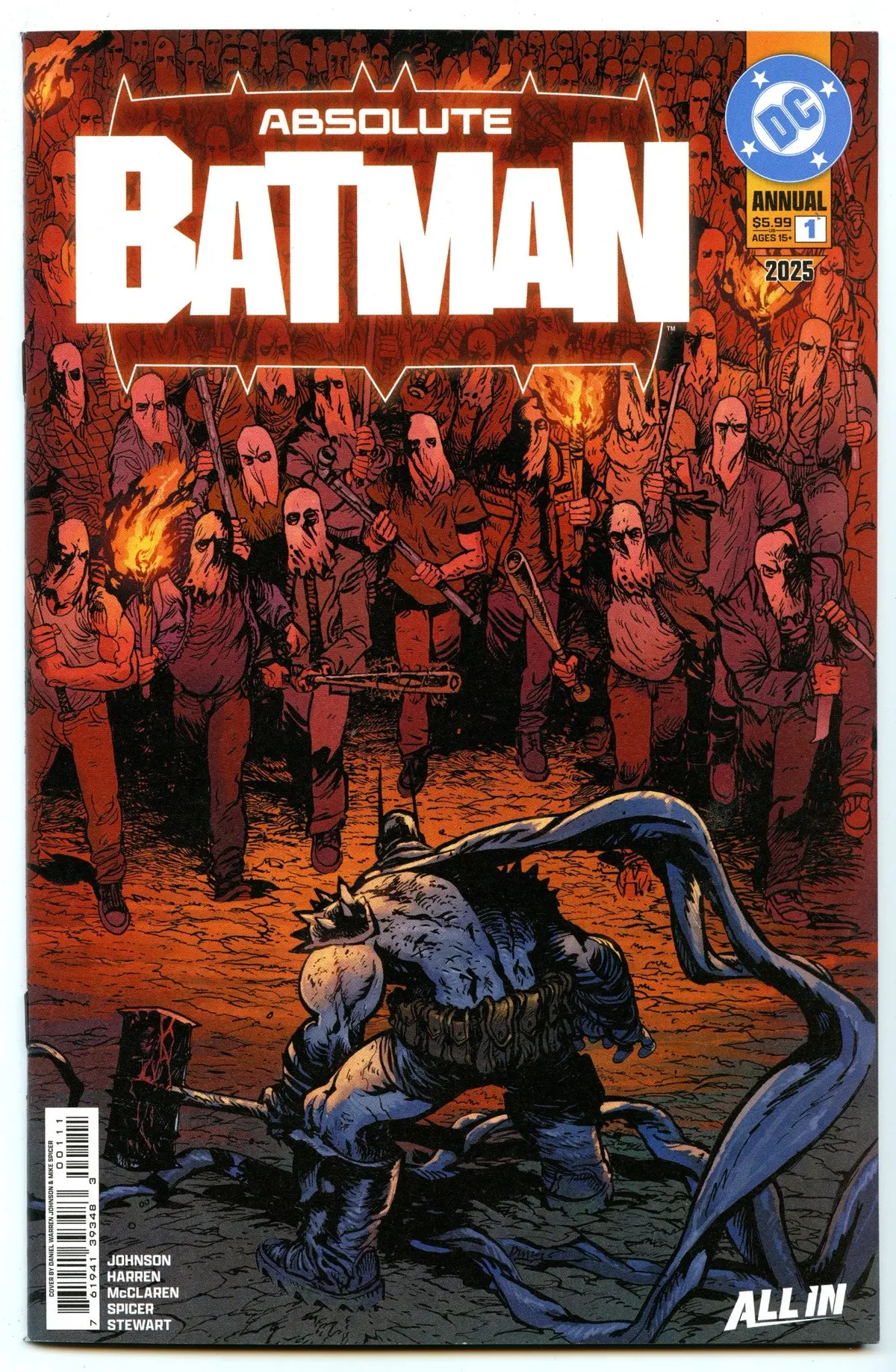 Absolute Batman Annual 1 (Dec 2025) Nm- (9.2) 1