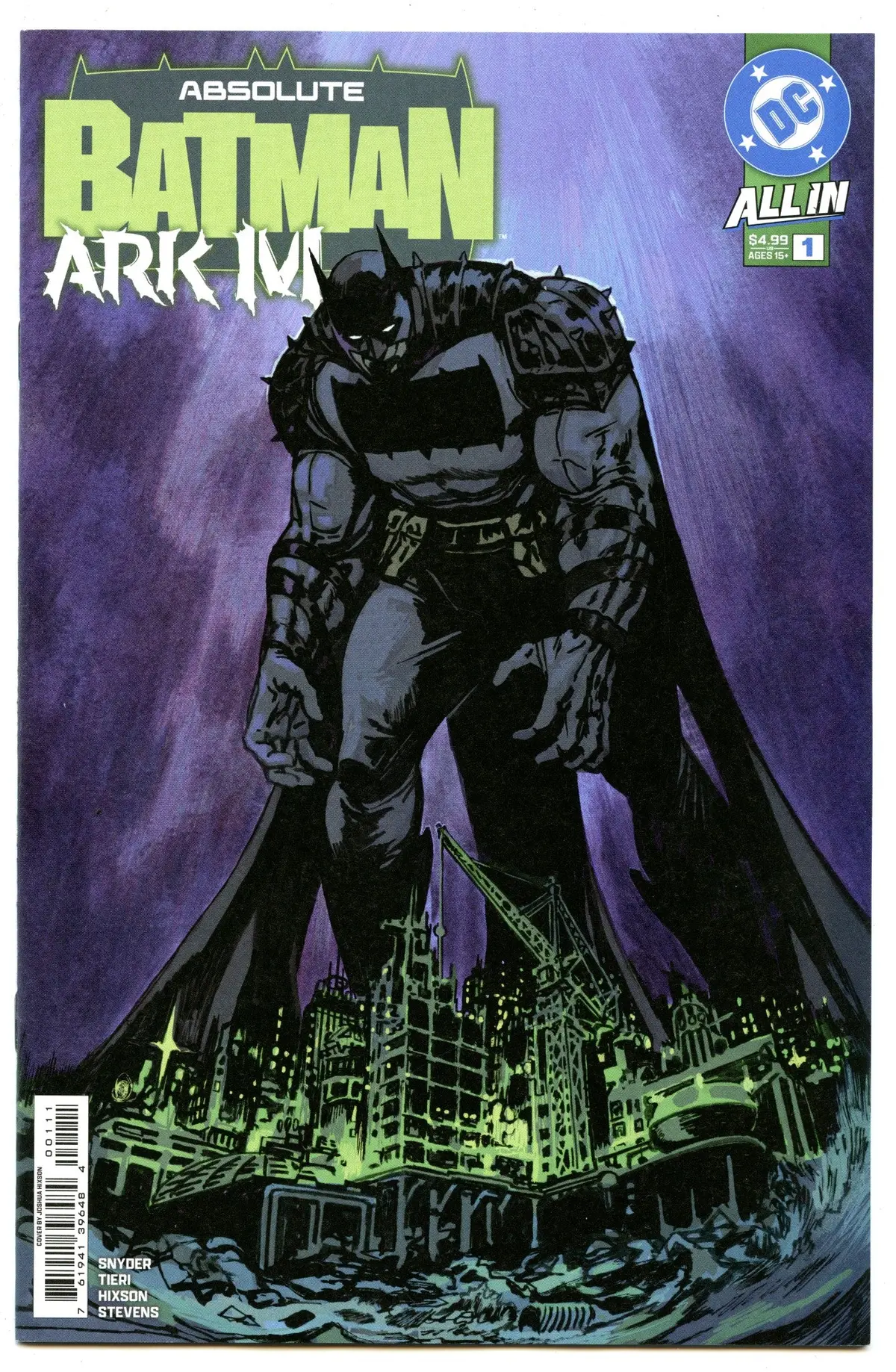 Absolute Batman: Ark M Special 1 (Mar 2026) Nm- (9.2) 1