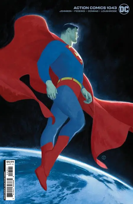 Action Comics #1043 Cvr B Tedesco Card Stock Var 1