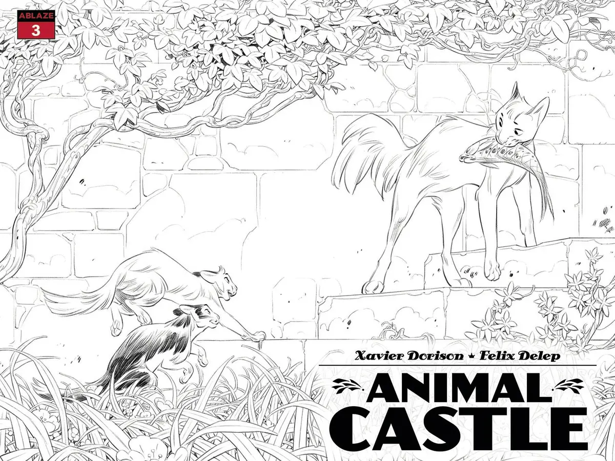 Animal Castle #3 Cvr B Delep Miss B Wraparound (Mr) 1
