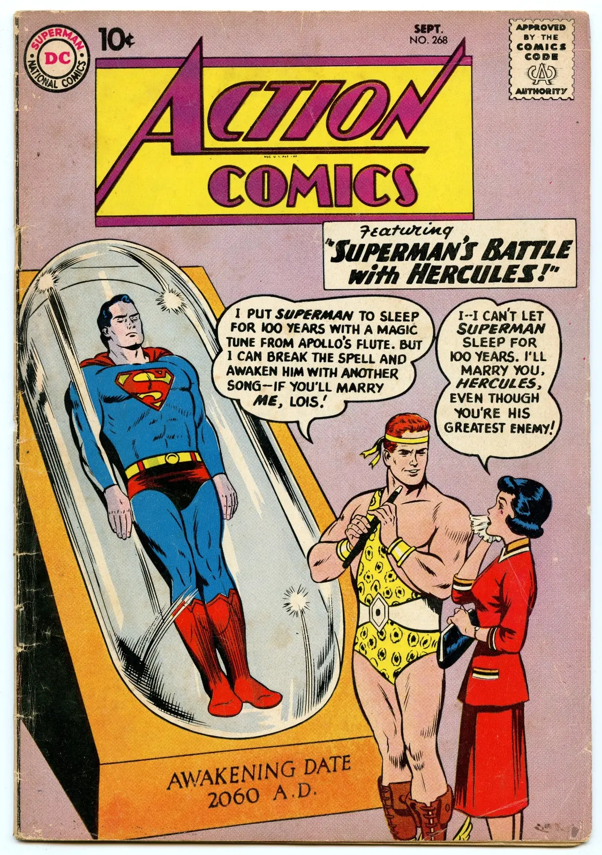 Action Comics 268 (Sep 1960) Vg+ (4.5) 1