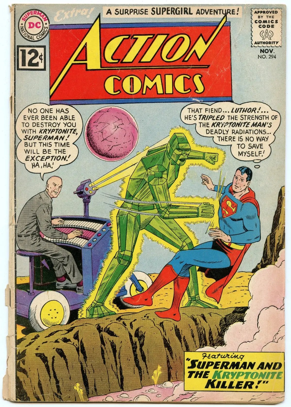Action Comics 294 (Nov 1962) Gd/Vg (3.0) 1
