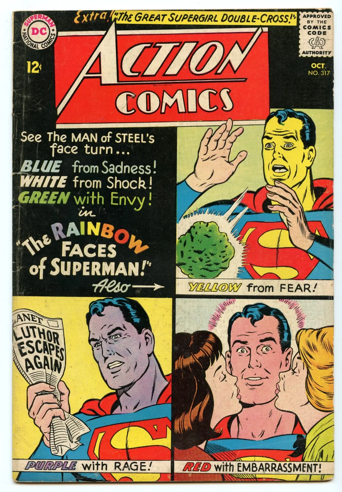 Action Comics 317 (Oct 1964) Vg (4.0) 1
