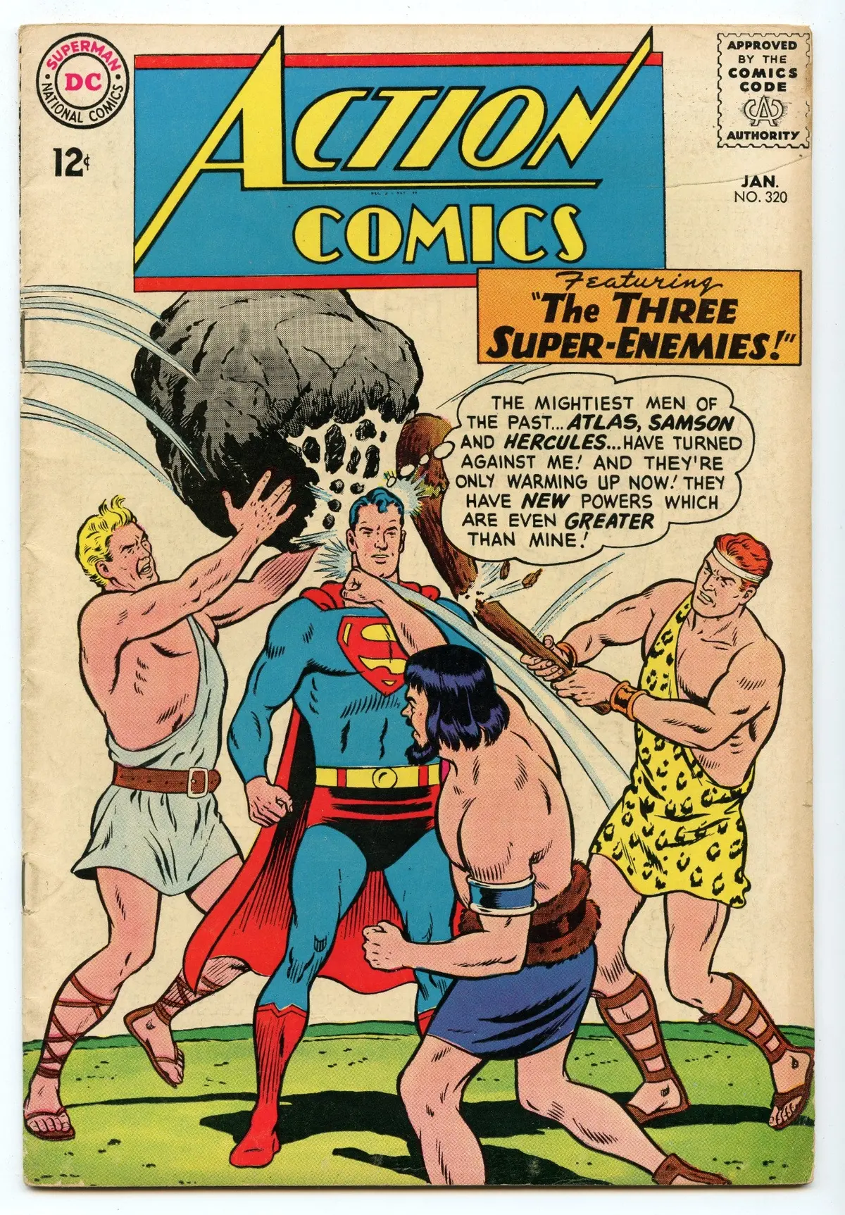 Action Comics 320 (Jan 1965) Vg (4.0) 1
