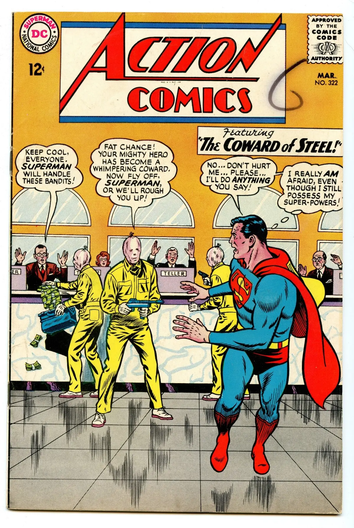 Action Comics 322 (Mar 1965) Fi- (5.5) 1