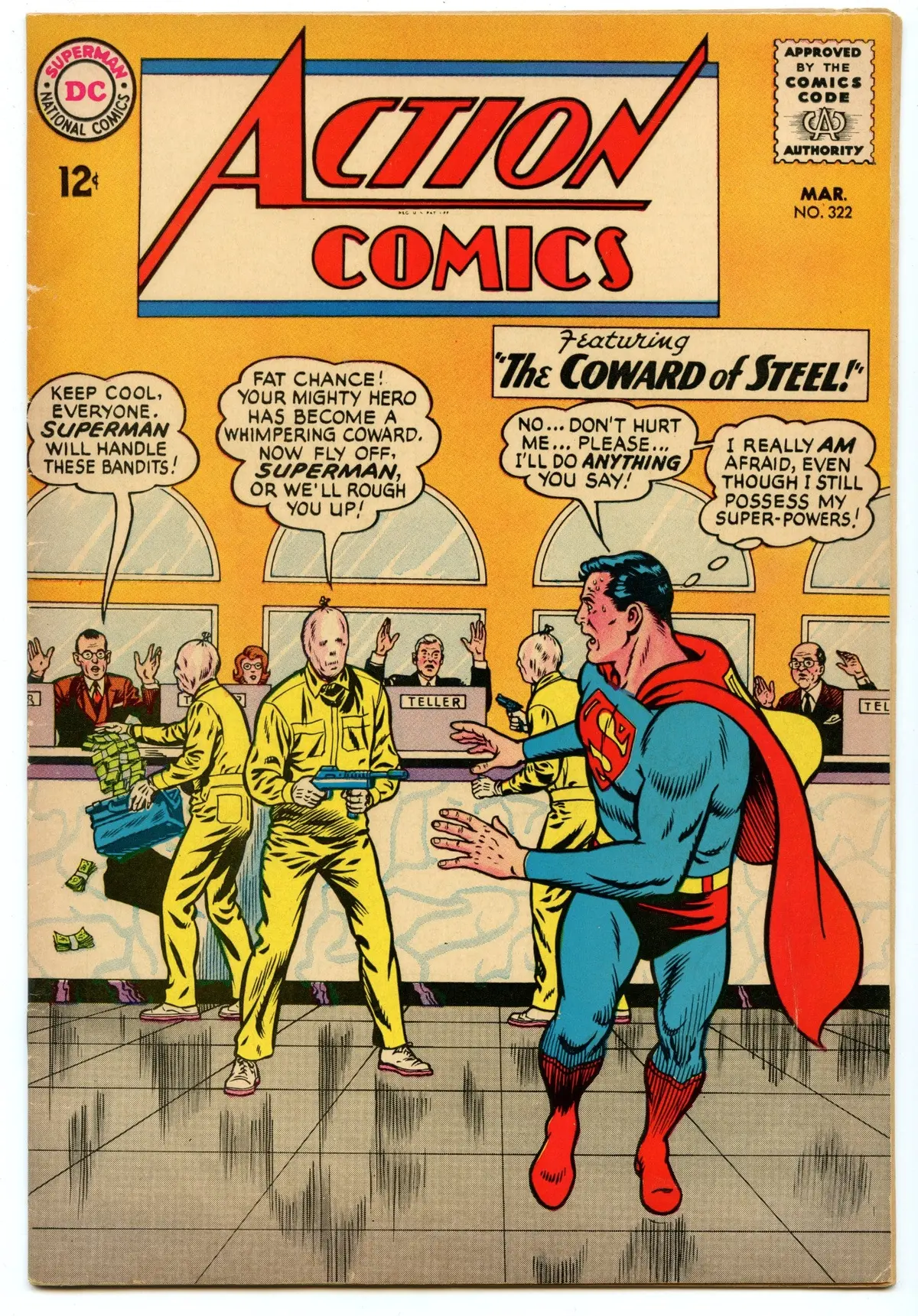 Action Comics 322 (Mar 1965) Fi/Vf (7.0) 1
